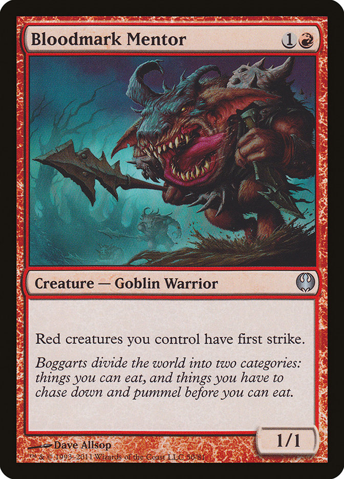 Bloodmark Mentor [Duel Decks: Knights vs. Dragons] | Card Citadel