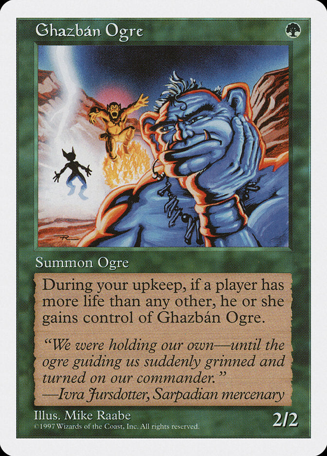 Ghazbán Ogre [Fifth Edition] | Card Citadel