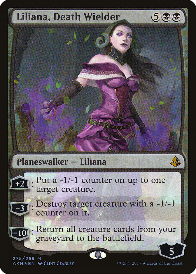 Liliana, Death Wielder [Amonkhet] | Card Citadel