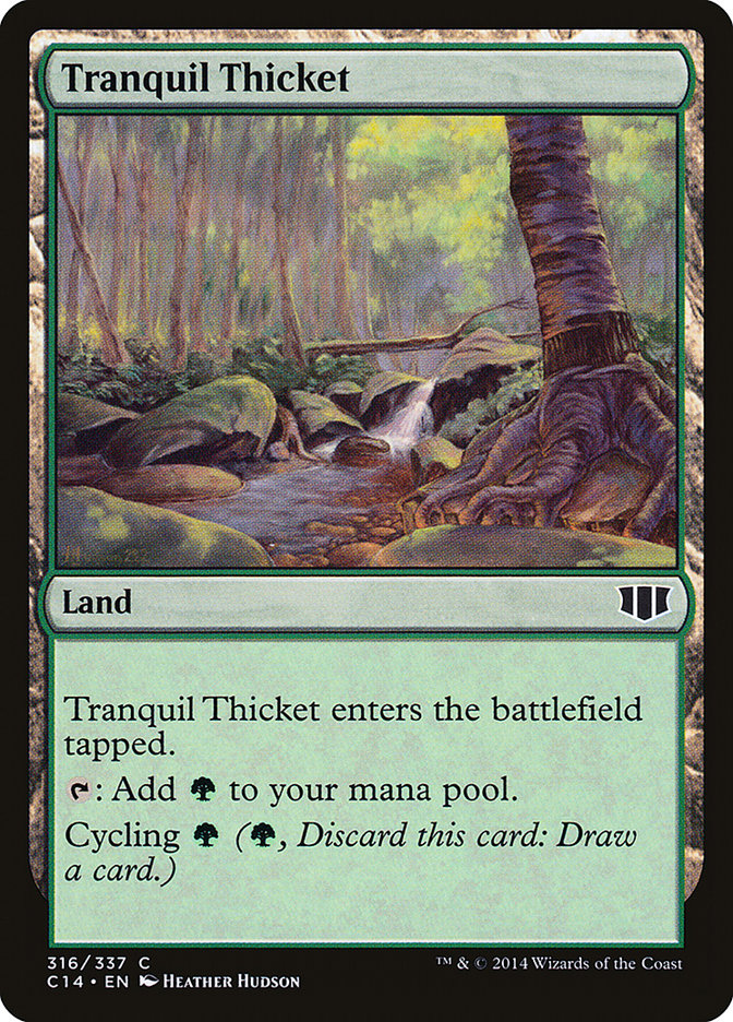 Tranquil Thicket [Commander 2014] | Card Citadel