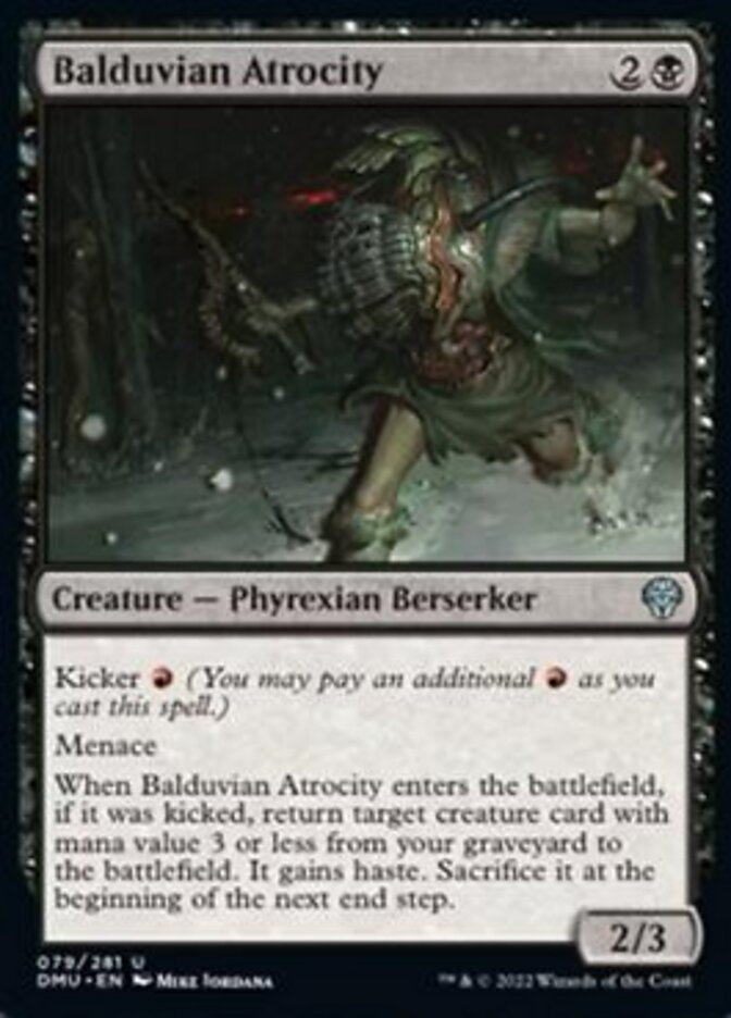 Balduvian Atrocity [Dominaria United] | Card Citadel