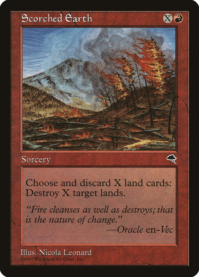 Scorched Earth [Tempest] | Card Citadel