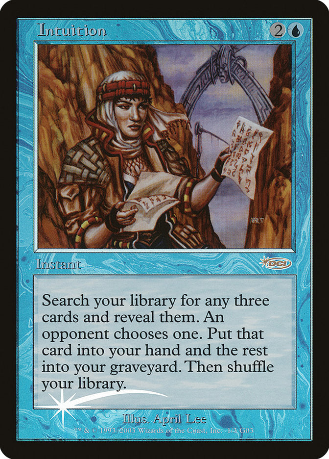 Intuition [Judge Gift Cards 2003] | Card Citadel