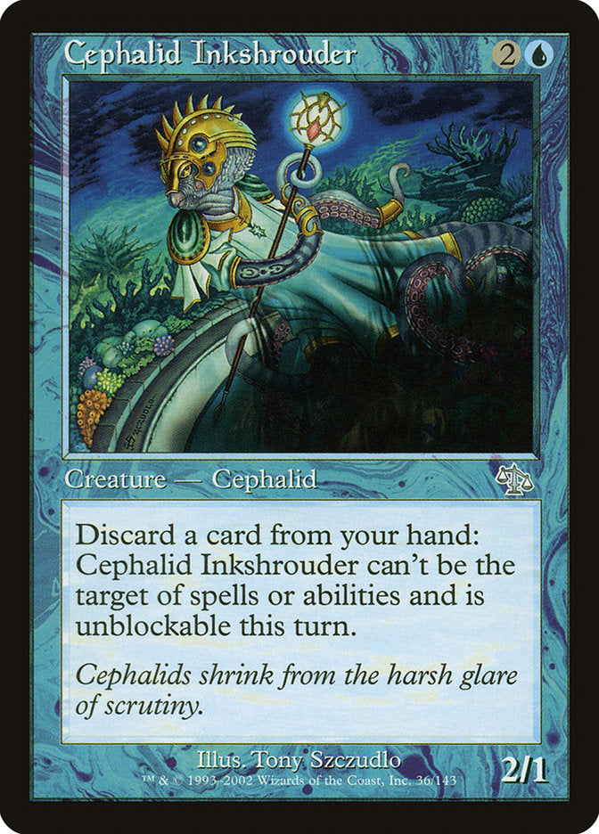 Cephalid Inkshrouder [Judgment] | Card Citadel