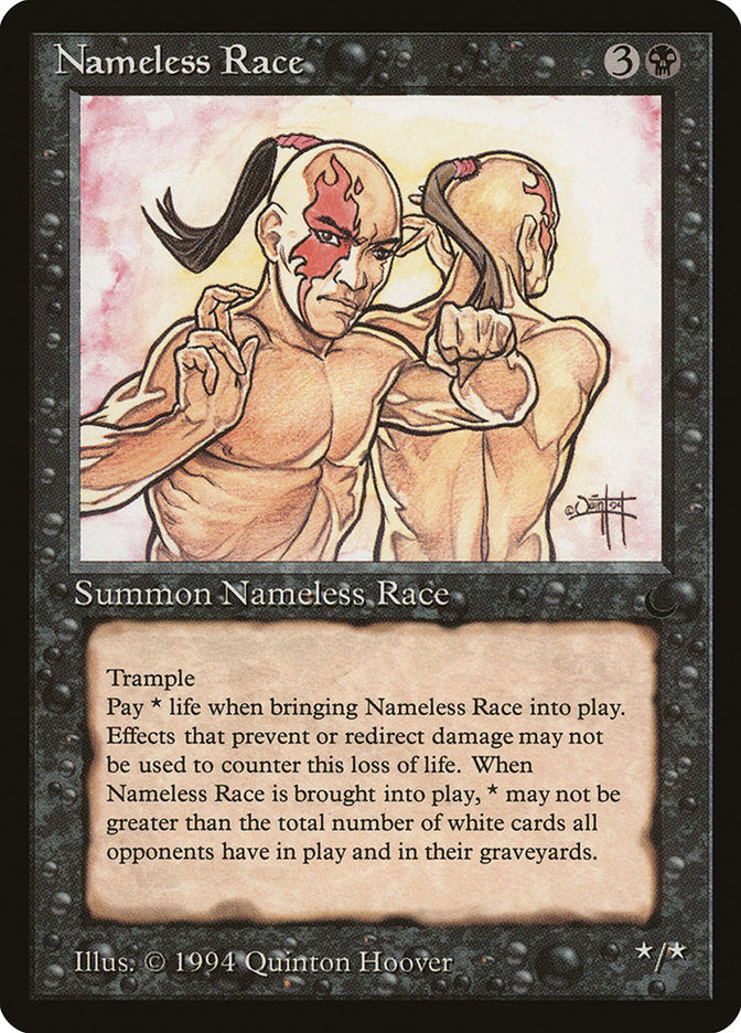 Nameless Race [The Dark] | Card Citadel