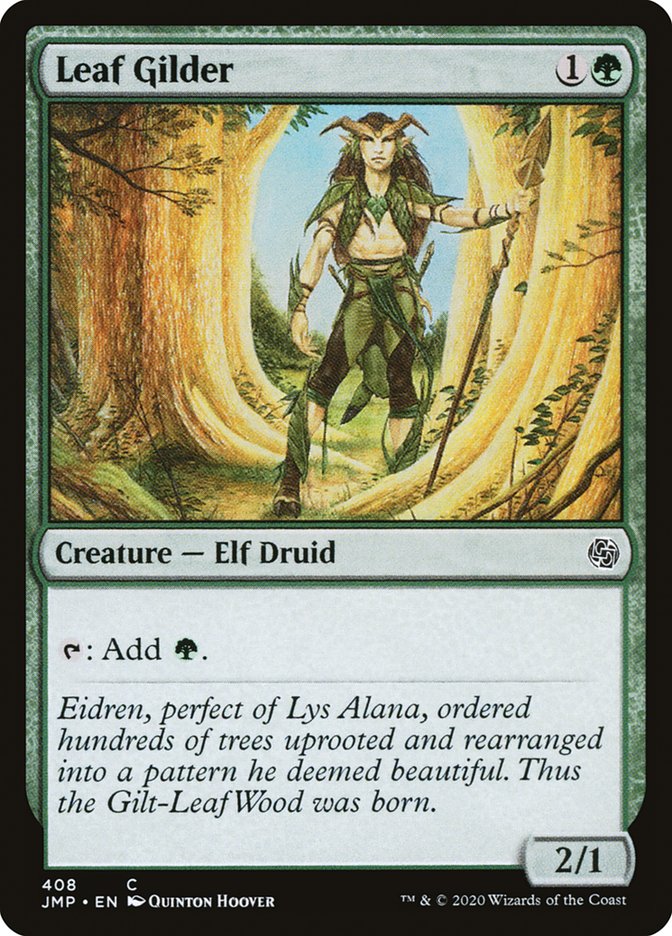 Leaf Gilder [Jumpstart] | Card Citadel