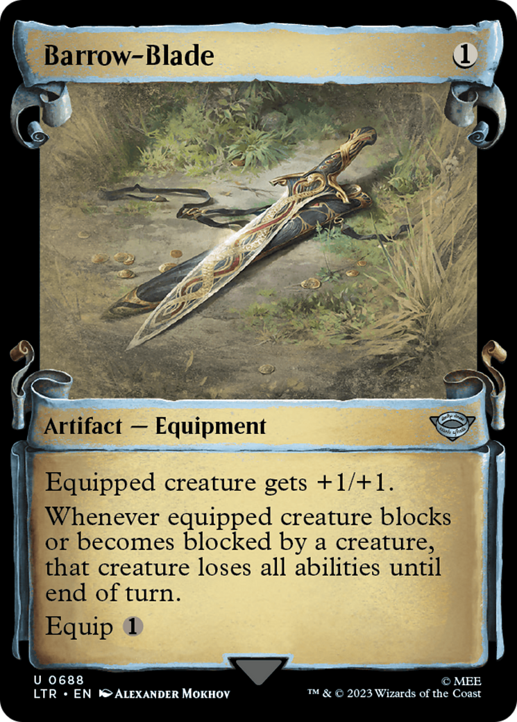 Barrow-Blade [The Lord of the Rings: Tales of Middle-Earth Showcase Scrolls] | Card Citadel