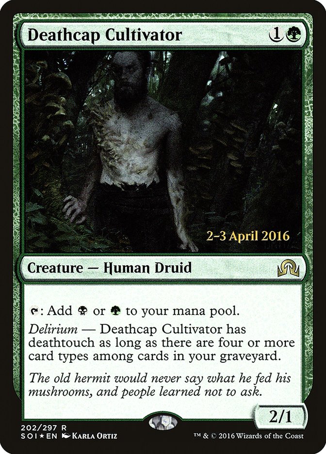 Deathcap Cultivator [Shadows over Innistrad Promos] | Card Citadel