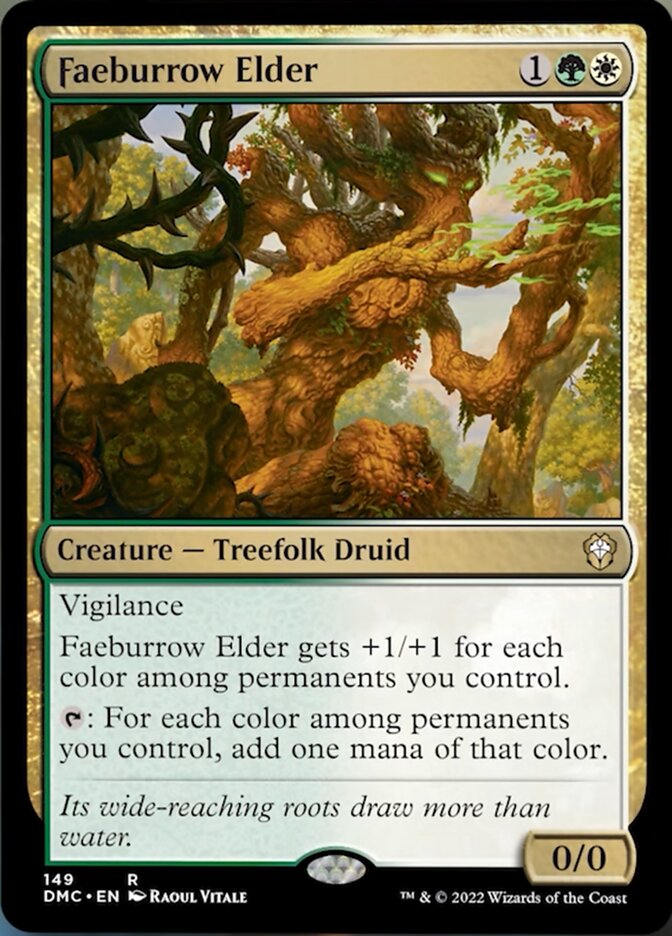 Faeburrow Elder [Dominaria United Commander] | Card Citadel