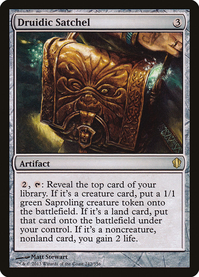 Druidic Satchel [Commander 2013] | Card Citadel