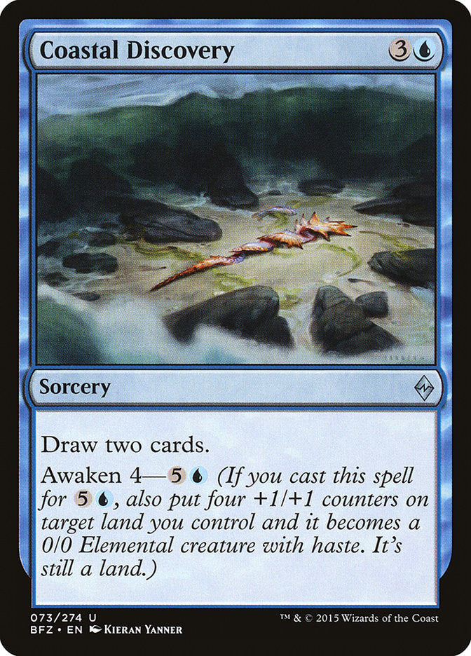 Coastal Discovery [Battle for Zendikar] | Card Citadel