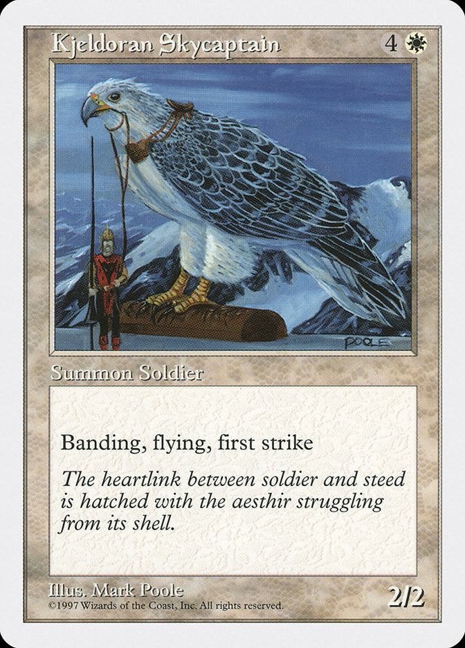 Kjeldoran Skycaptain [Fifth Edition] | Card Citadel