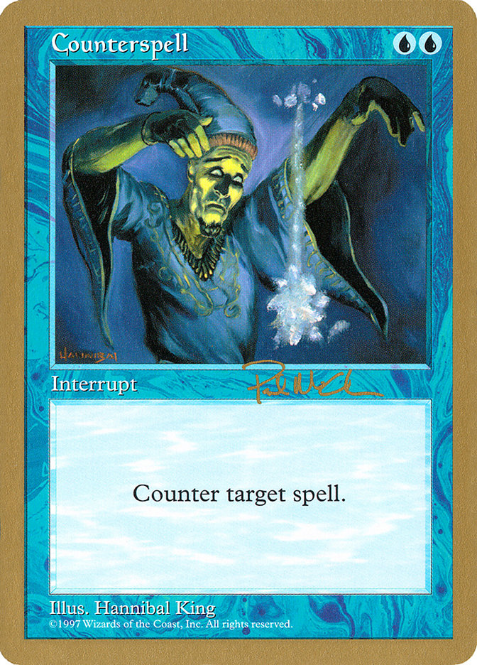 Counterspell (Paul McCabe) [World Championship Decks 1997] | Card Citadel