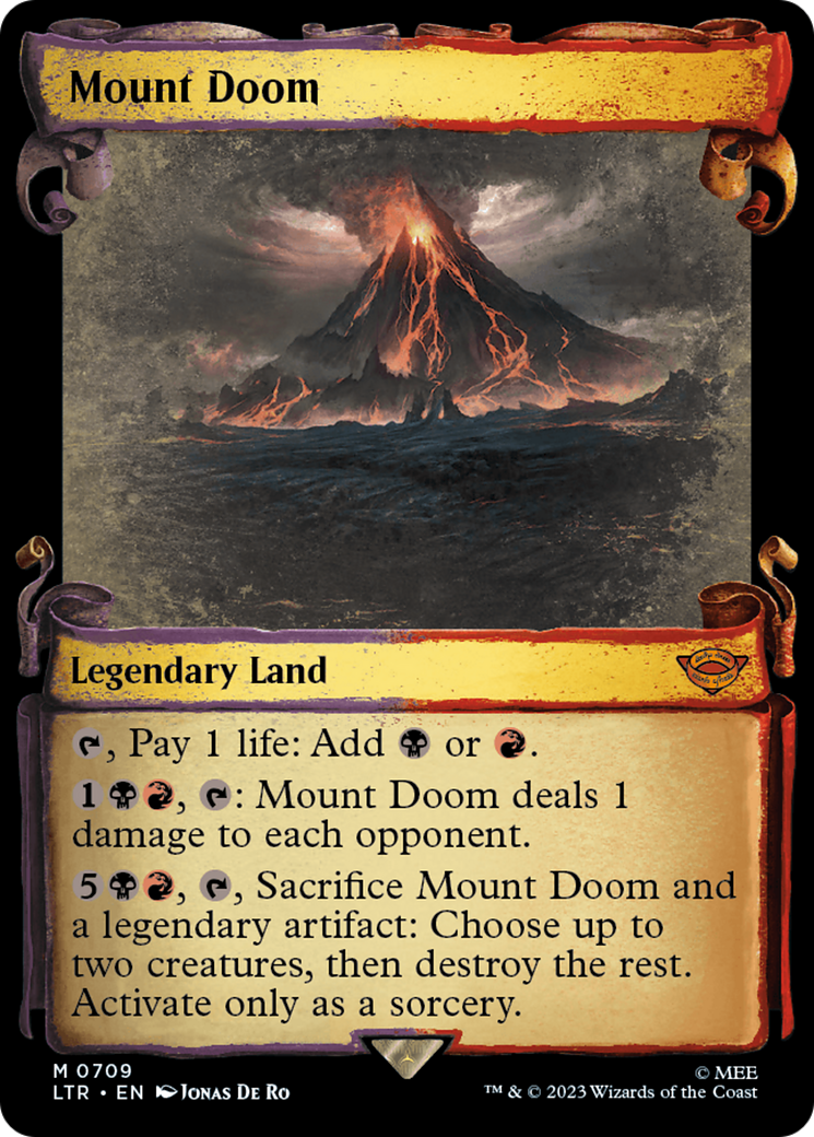 Mount Doom [The Lord of the Rings: Tales of Middle-Earth Showcase Scrolls] | Card Citadel