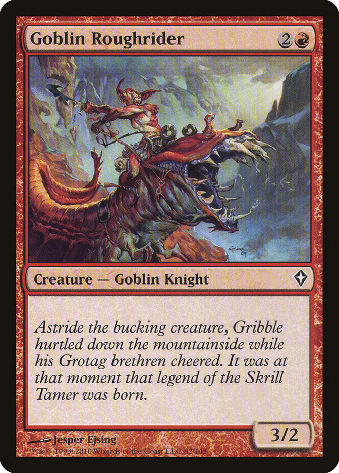 Goblin Roughrider [Worldwake] | Card Citadel