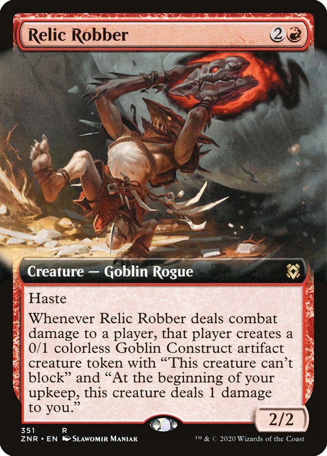 Relic Robber (Extended Art) [Zendikar Rising] | Card Citadel