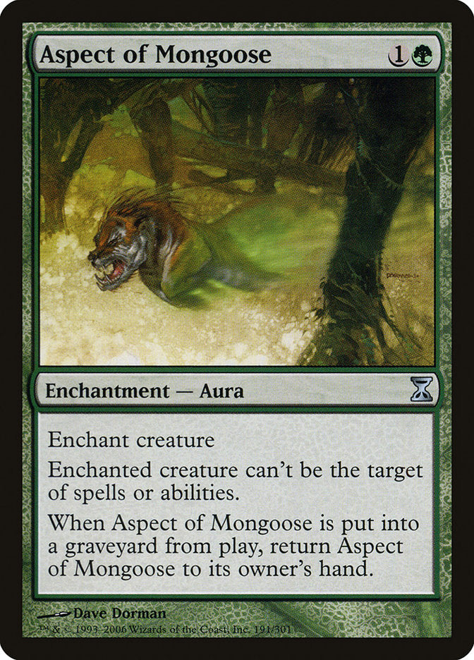 Aspect of Mongoose [Time Spiral] | Card Citadel