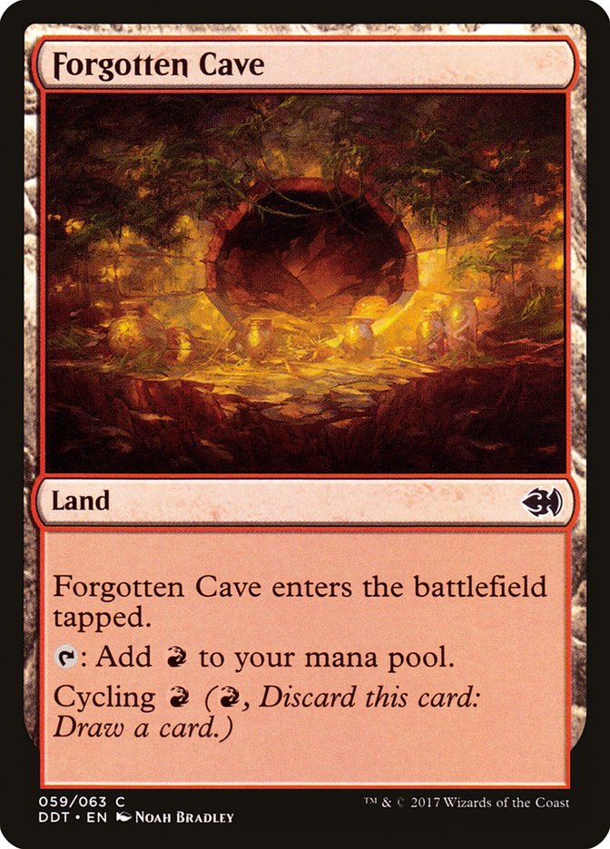 Forgotten Cave [Duel Decks: Merfolk vs. Goblins] | Card Citadel