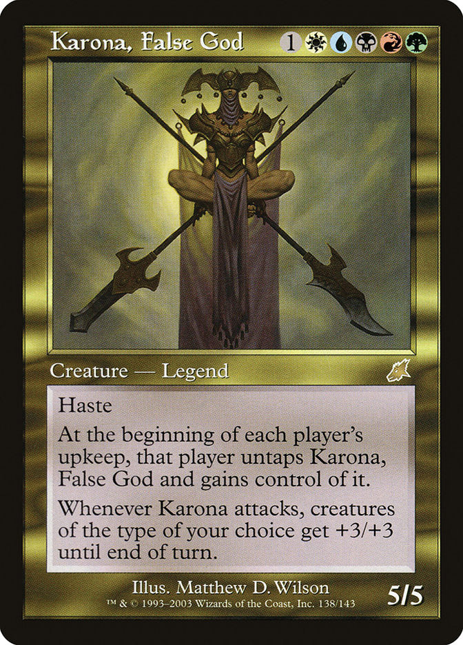 Karona, False God [Scourge] | Card Citadel