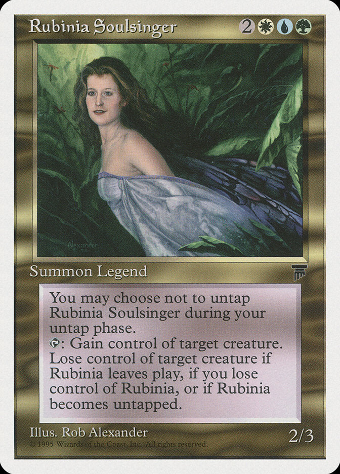 Rubinia Soulsinger [Chronicles] | Card Citadel