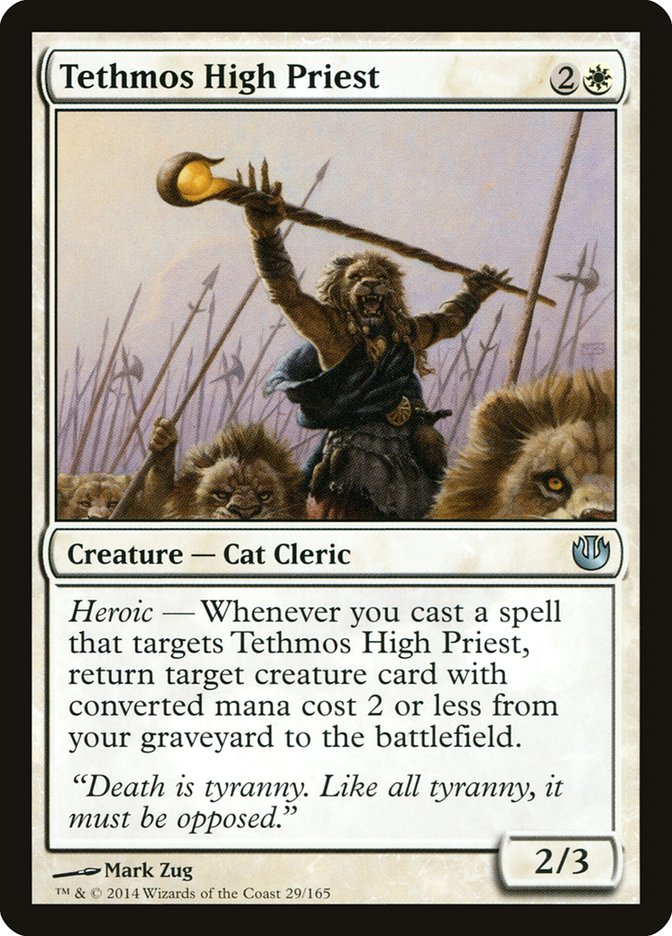 Tethmos High Priest [Journey into Nyx] | Card Citadel