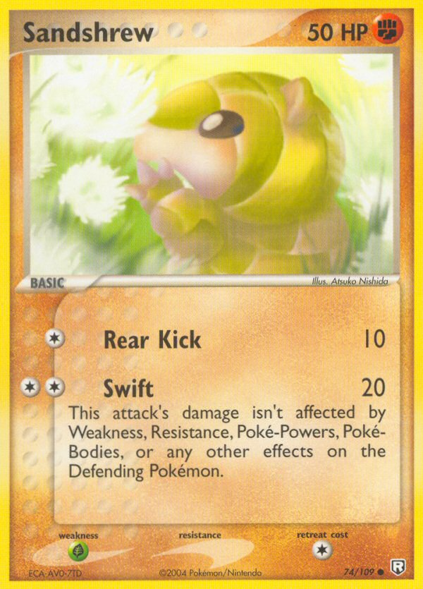 Sandshrew (74/109) [EX: Team Rocket Returns] | Card Citadel