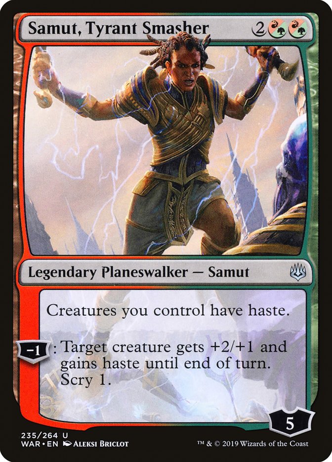 Samut, Tyrant Smasher [War of the Spark] | Card Citadel