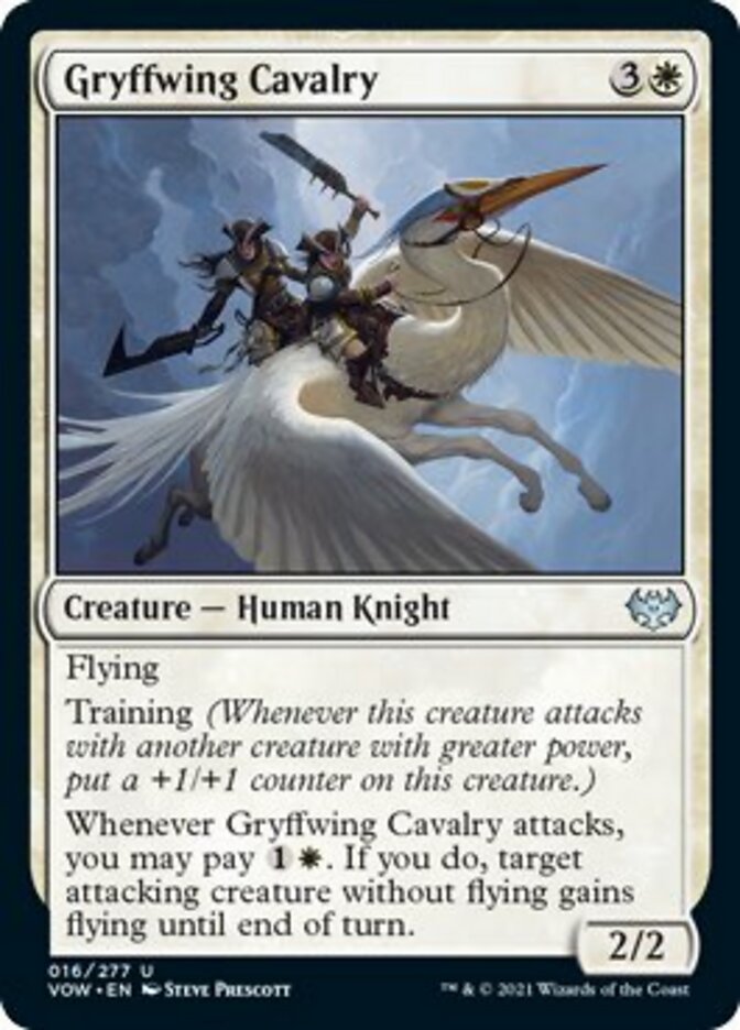 Gryffwing Cavalry [Innistrad: Crimson Vow] | Card Citadel