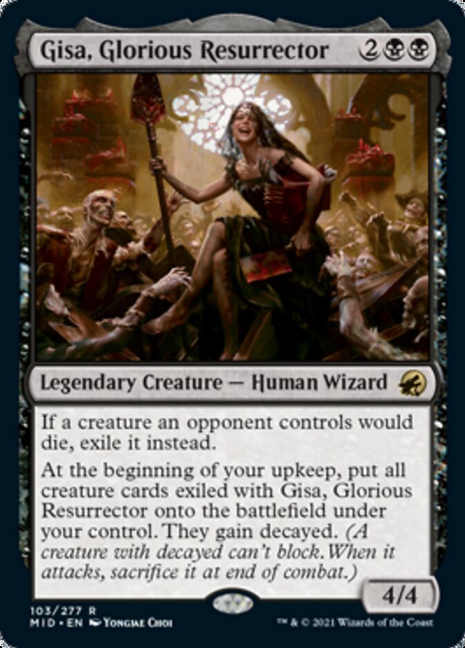 Gisa, Glorious Resurrector [Innistrad: Midnight Hunt] | Card Citadel