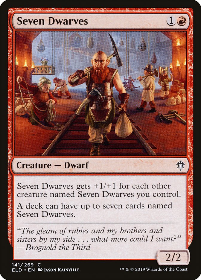 Seven Dwarves [Throne of Eldraine] | Card Citadel