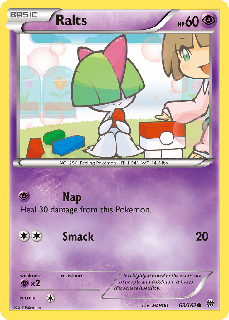 Ralts (68/162) [XY: BREAKthrough] | Card Citadel