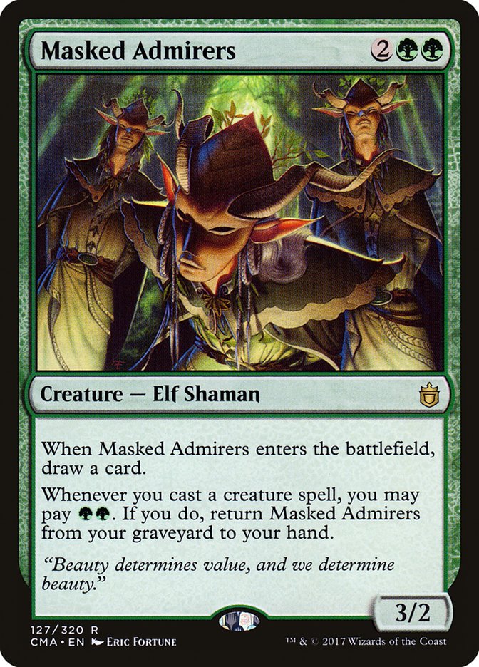 Masked Admirers [Commander Anthology] | Card Citadel