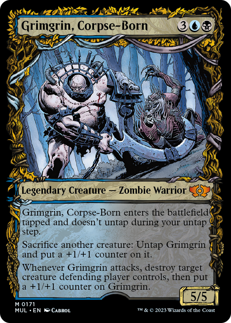 Grimgrin, Corpse-Born (Halo Foil) [Multiverse Legends] | Card Citadel
