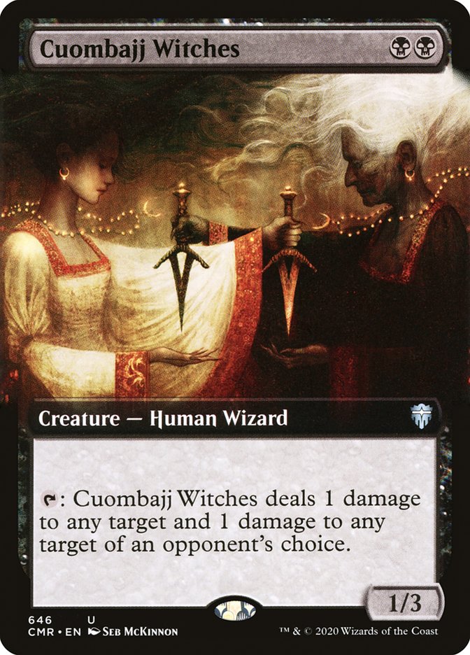 Cuombajj Witches (Extended Art) [Commander Legends] | Card Citadel