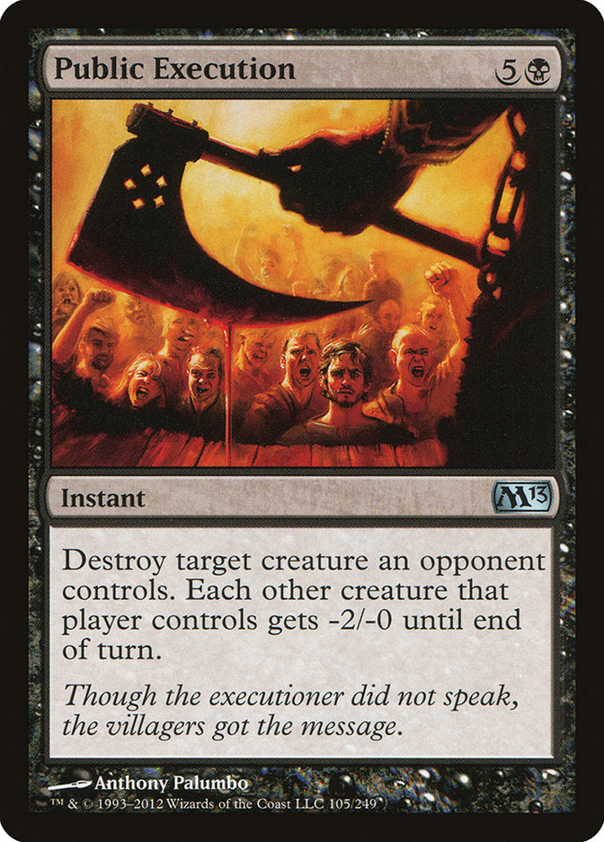 Public Execution [Magic 2013] | Card Citadel