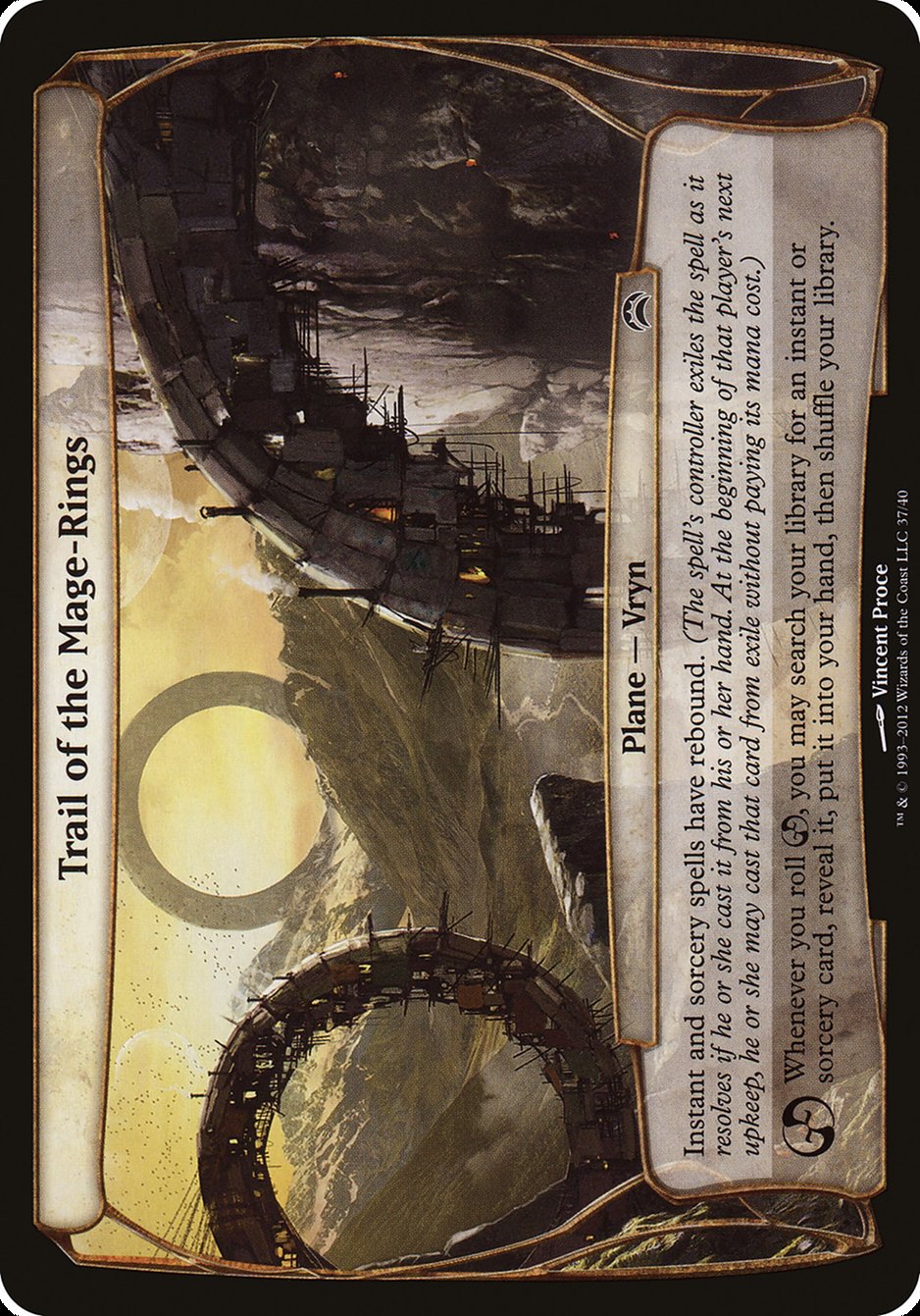 Trail of the Mage-Rings [Planechase 2012 Planes] | Card Citadel