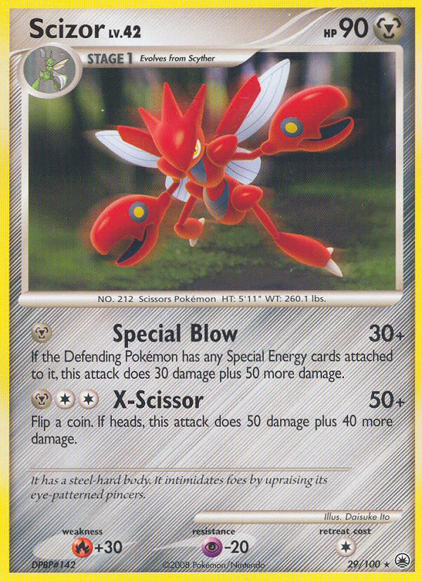 Scizor (29/100) [Diamond & Pearl: Majestic Dawn] | Card Citadel