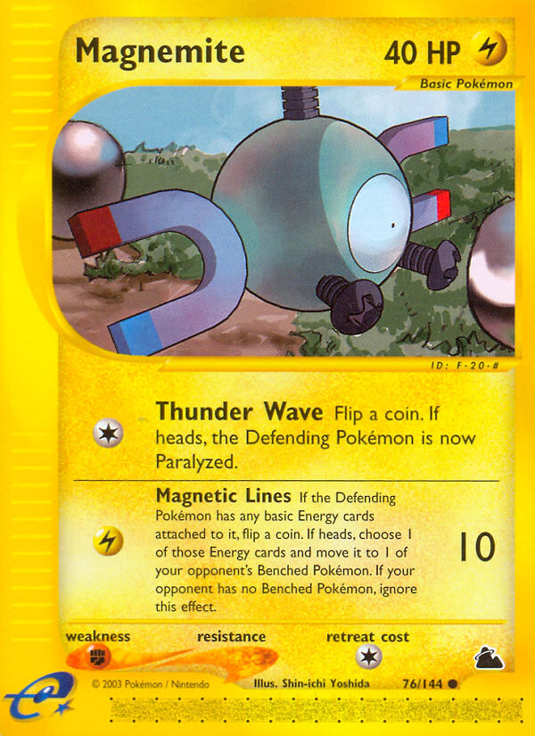 Magnemite (76/144) [Skyridge] | Card Citadel