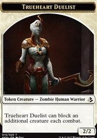 Trueheart Duelist // Snake Token [Amonkhet Tokens] | Card Citadel