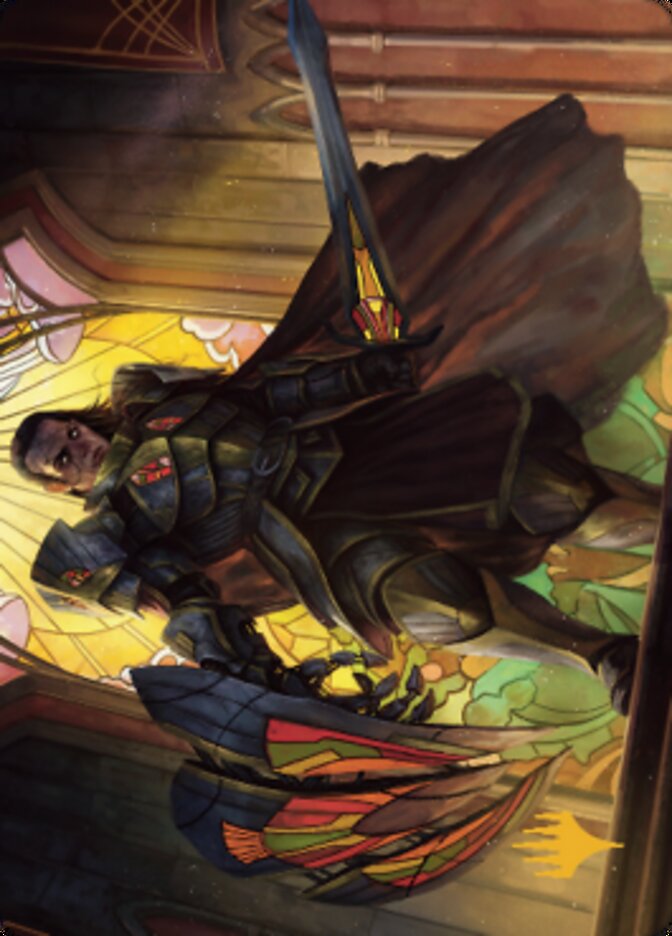 Benalish Sleeper Art Card (Gold-Stamped Signature) [Dominaria United Art Series] | Card Citadel