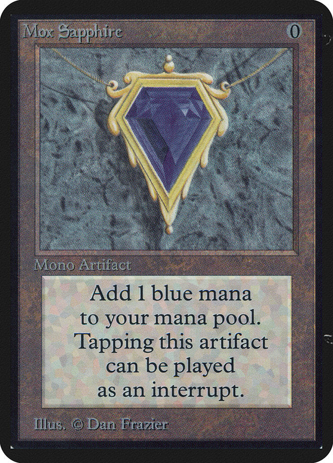 Mox Sapphire [Limited Edition Alpha] | Card Citadel