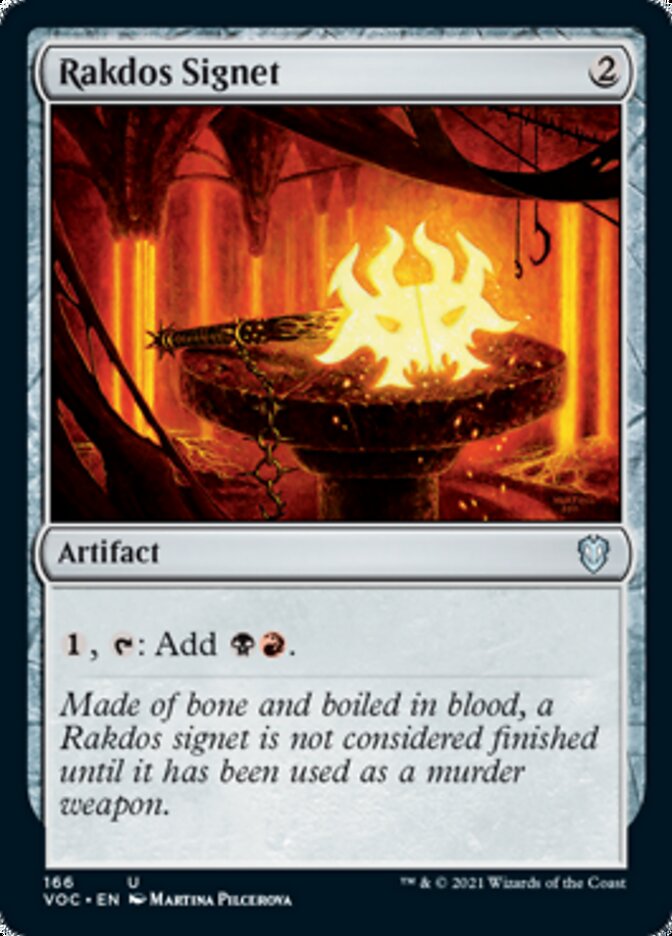 Rakdos Signet [Innistrad: Crimson Vow Commander] | Card Citadel