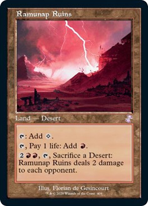 Ramunap Ruins (Timeshifted) [Time Spiral Remastered] | Card Citadel