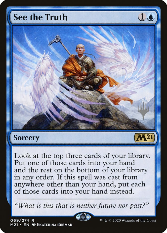 See the Truth (Promo Pack) [Core Set 2021 Promos] | Card Citadel