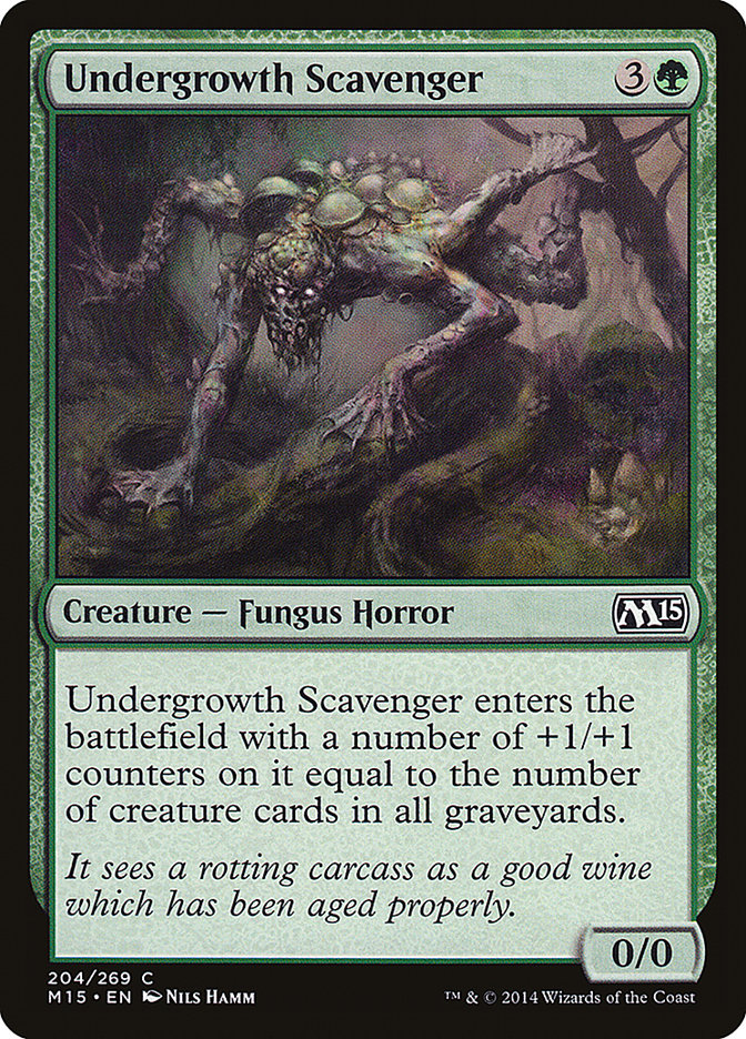 Undergrowth Scavenger [Magic 2015] | Card Citadel