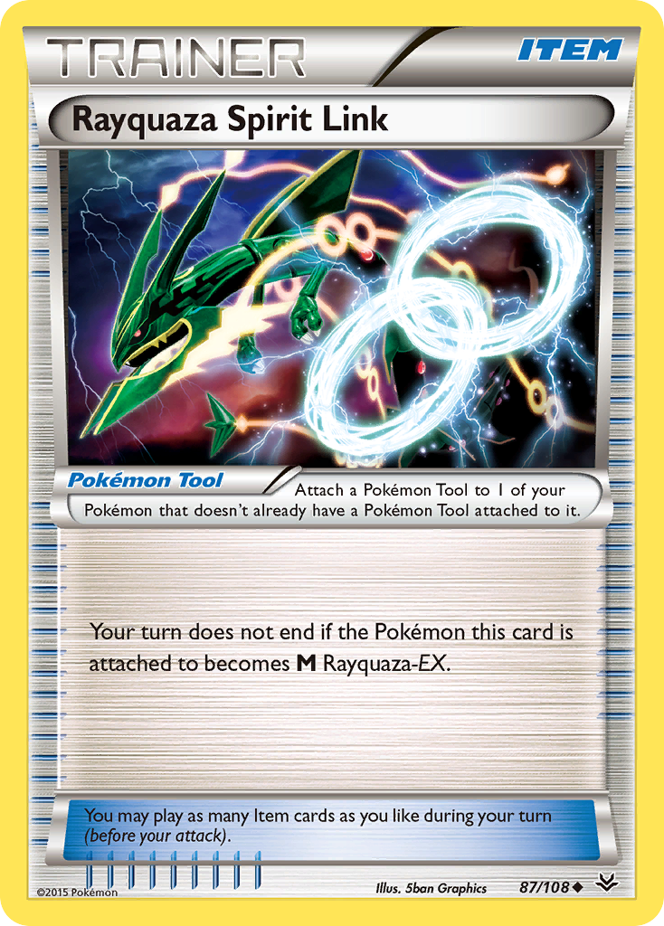 Rayquaza Spirit Link (87/108) [XY: Roaring Skies] | Card Citadel