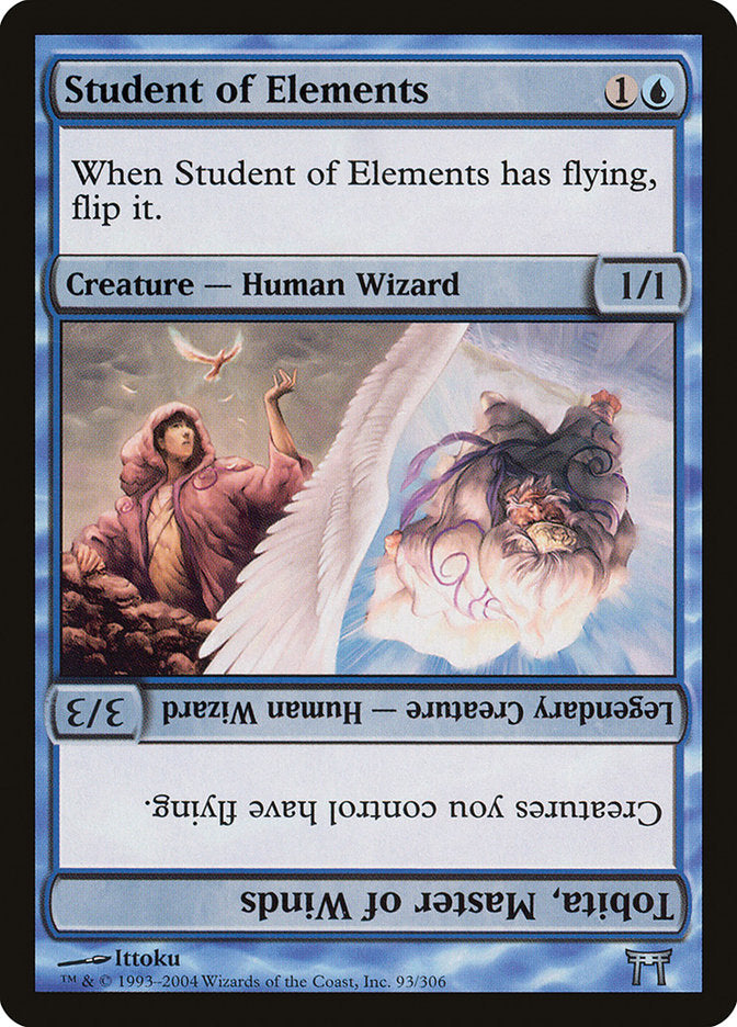 Student of Elements // Tobita, Master of Winds [Champions of Kamigawa] | Card Citadel