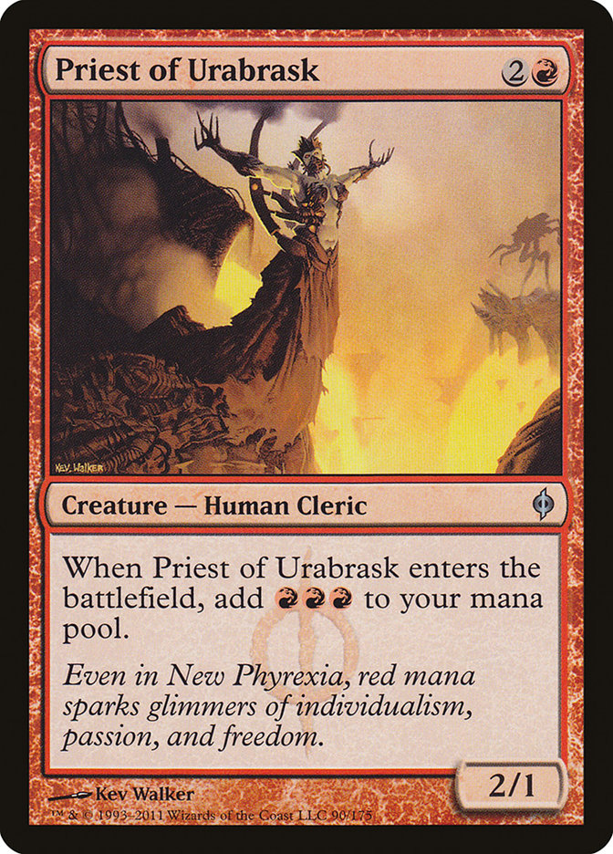 Priest of Urabrask [New Phyrexia] | Card Citadel