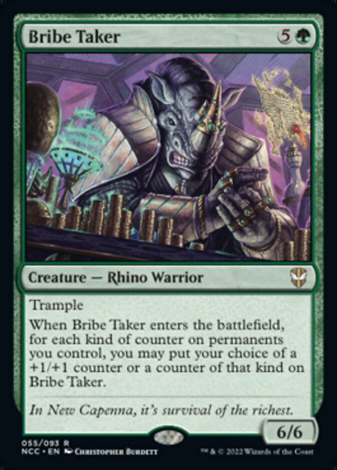 Bribe Taker [Streets of New Capenna Commander] | Card Citadel