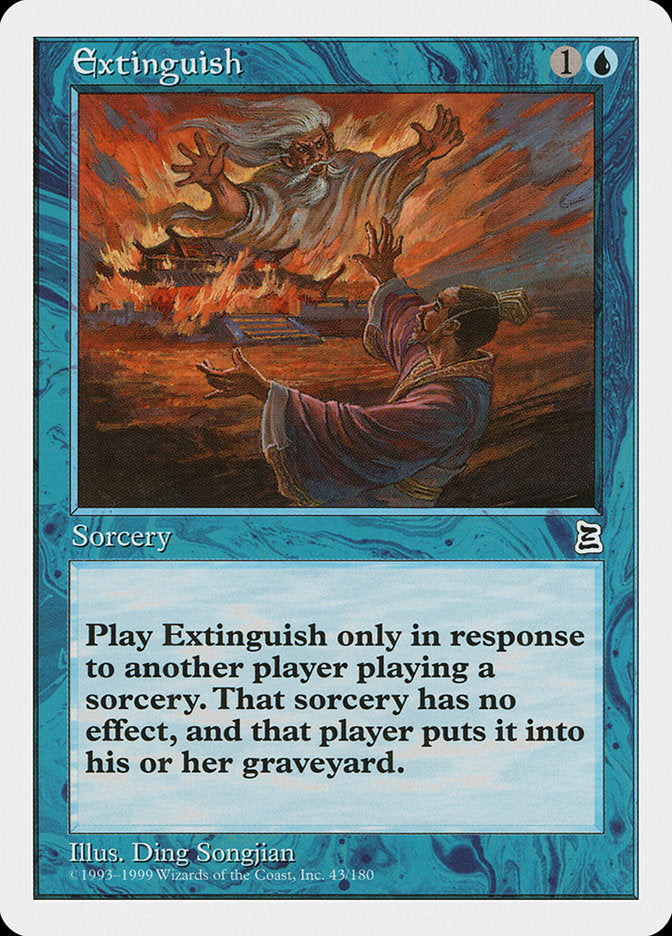 Extinguish [Portal Three Kingdoms] | Card Citadel